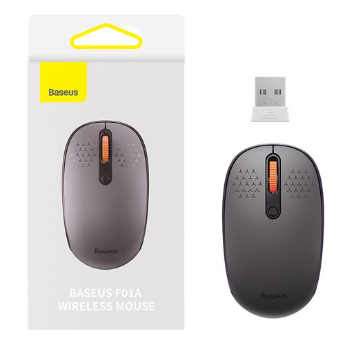 Souris Silencieuse F01a Avec Optique Ergonomique 2,4 Ghz Pour Les Jeux Sur Pc