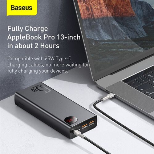 Power Bank Pd 65w 20000mah, Pour Macbook Et Pc Portables, Charge Rapide .. thumbnail 3