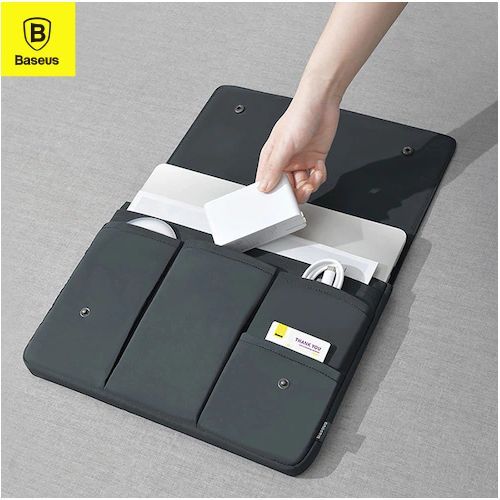 Sacoche Femme Homme Pour Ordinateur Portable, Tablet, 16 Pouces, Impérmiable Haute Qualité - Noir