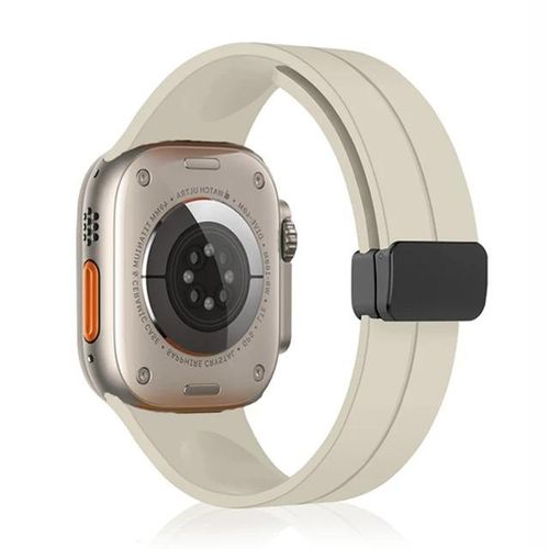 Bracelet De Rechange Magnétique En Silicone Compatible Pour Apple Watch Iwatch Ultra Series 10 9 8 7 6 5 Se