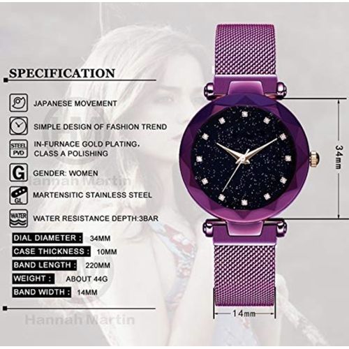 Montres De Mode Avec Ceinture Aimant thumbnail 3