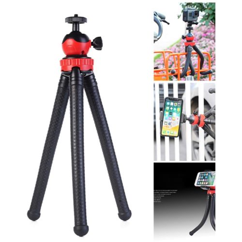 Tripied Flexible Gorilla Octopus Pour Camera Et Smartphone Extra Solide, Haute Qualitée + Support Téléphone thumbnail 3