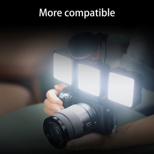 Vl49 Mini Rgb Video Light Multicouleur Réglable 2500k-9000k Rechargeable Type-c