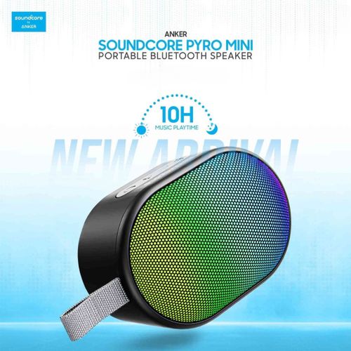 Soundcore Pyro Mini - Enceinte Bluetooth Portable Rechargeable Avec Effects Lumières