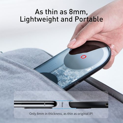 Chargeur Sans Fil Qi 18w 2 En 1, Charge Rapide, Avec Support Et Câble Usb