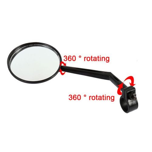 1 X Rétroviseur Réflecteur Aile Miroir Pour Trottinette Électrique