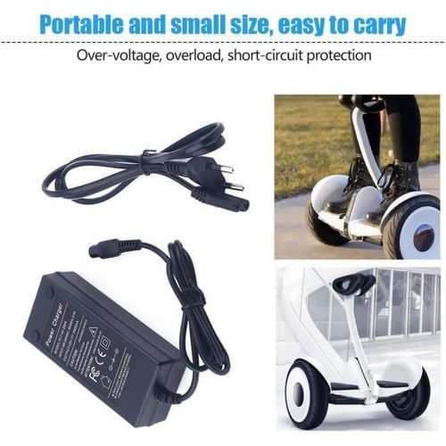 Liitokala Chargeur Au Lithium 42v 2a Batterie Pour Vélo Électrique Sortie 3 Broches Gx16 (1+ 3-) 0,47inch Adaptateur Speedway Mini 4 Pro 42 V 2 A thumbnail 3