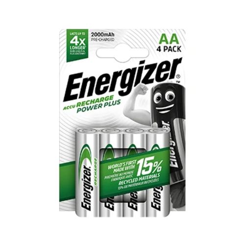 Batteries Rechargeables Aa 2000 Mah Extrême, Lot De 4 Préchargées