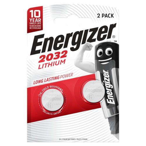 2 X Piles Cr2032 3v Batterie, Pile Bouton Au Lithium 3 Volts, X2 Cr 2032