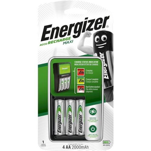 Mini-chargeur Pour Aa Et Aaa Batterie (4 Piles Aa, 2000mah) thumbnail 3