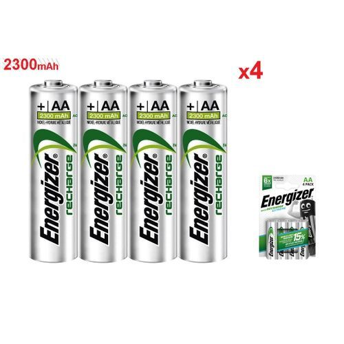 4 Piles Aa Rechargeables 2300 Mah – Haute Performance thumbnail 3