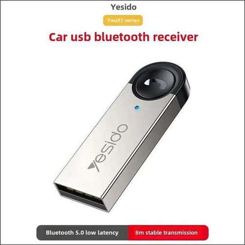 Yesido Yau81 Récepteur Convertisseur Audio Bluetooth 5.0 Adaptateur Audio Sans Fil Usb Récepteur Bl Pour Voiture Wireless Receiver