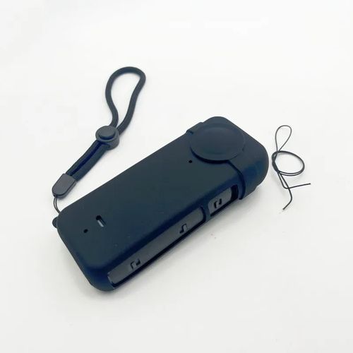 Insta360 X3 Coque En Silicone Protection De Caoutchouc Souple + Couvercle Capuchon