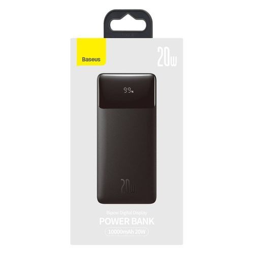 Power Bank 10000mah Avec Affichage Numérique 20w 2 Usb / Usb Type C / Micro Usb Charge Rapide thumbnail 3