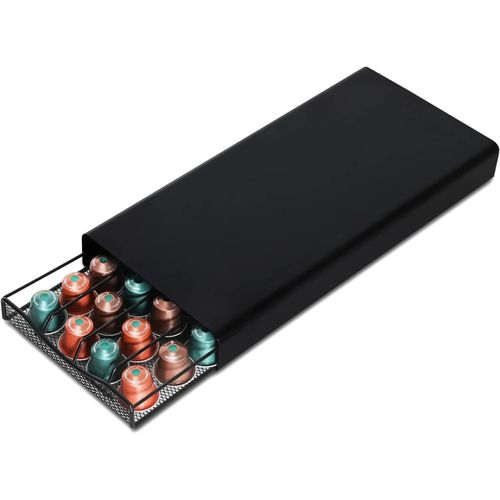 Table Support De Capsules De Café Pouvant Contenir 40 Capsules Nesspresso Pour Machines Et Dosettes Rangement, Porte Capsule Organisateur