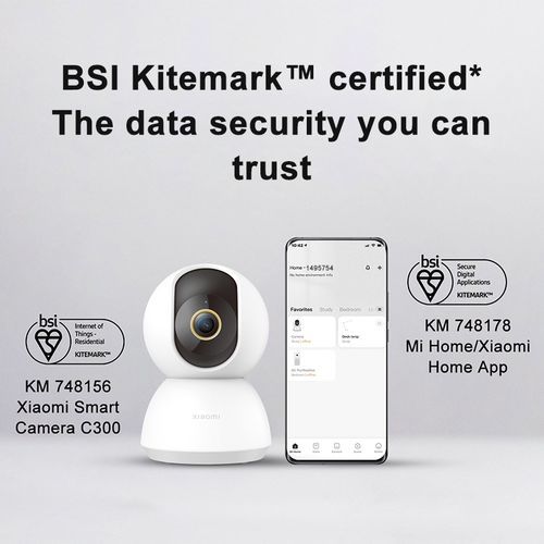 Mi Home Caméra De Sécurité Ip Rotatif Intelligente C300 2k 2023