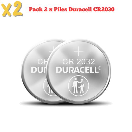 2 X Piles Cr2032 3v Batterie, Pile Bouton Au Lithium