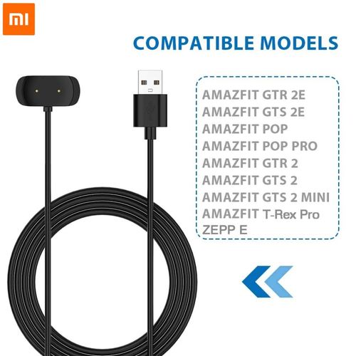 Câble De Chargement Magnétique Pour Xiaomi Amazfit Gts 2 Mini T-rex Pro Gtr 2/2e