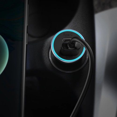 Chargeur Auto Super Rapide 40 W – Usb & Type-c Avec Câble Lightning Pour Iphone