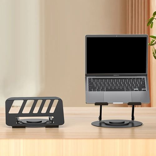 Support Pliable Universel Pour Ordinateurs Portables Et Tablettes Rotatif