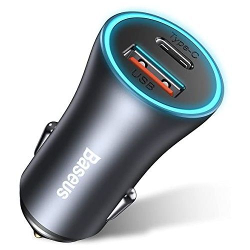 Chargeur De Voiture Allume Cigare 40w Sortie Usb Et Type-c, Charge Rapide
