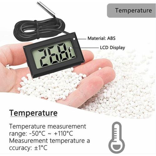 Lcd Thermomètre Numérique Avec Sonde Aquarium Réfrigérateur Température thumbnail 1