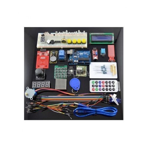 Pack Arduino Starter Kit Arduino Uno R3 Avec Moteurs Roues Carte Rfid Badge .. thumbnail 2