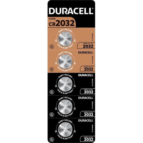 5 X Piles Cr2032 3v Batterie, Pile Bouton Au Lithium 3 Volts