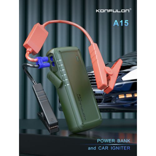 Power Bank 9600mah Et Chargeur De Démarrage D'urgence Avec Grande Capacité