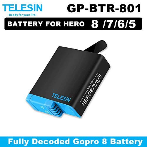 Batterie De Rechange Rechargeable Pour Gopro 8 7 6 5 thumbnail 3