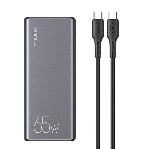 Power Bank 65w 30000mah, Série Supermac Pb59, Charge Rapide Pd Qc Fcp Afc
