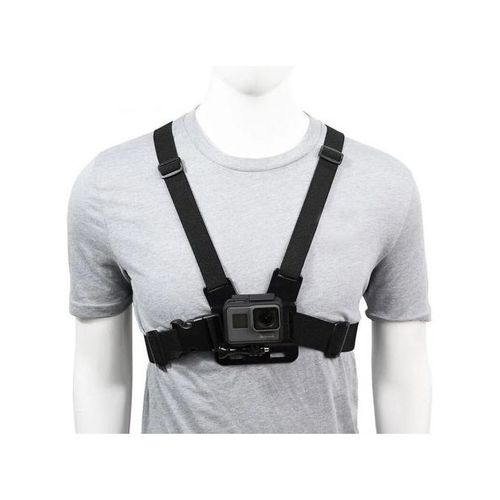 Support De Téléphone Et Gopro Réglable Avec Ceinture De Poitrine Et De Tète thumbnail 3