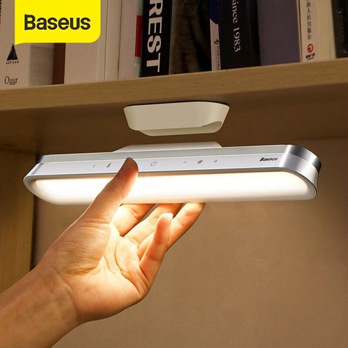 Lampe De Bureau Led 42 Lumières Magnétique – Tactile, 3 Modes Dimmables, Sans Fil Rechargeable – Veilleuse De Lecture