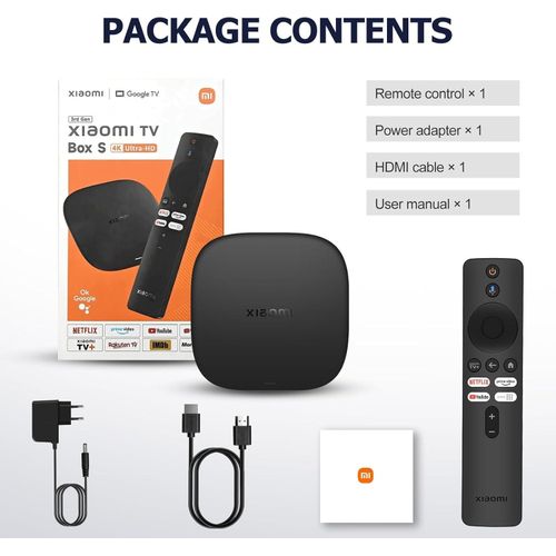 Mi Tv Box S (3rd Gen) - 4k 32gb Wifi 6 Google Tv - 3ème Génération Modèle 2025 thumbnail 1