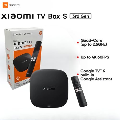 Mi Tv Box S (3rd Gen) - 4k 32gb Wifi 6 Google Tv - 3ème Génération Modèle 2025 thumbnail 3