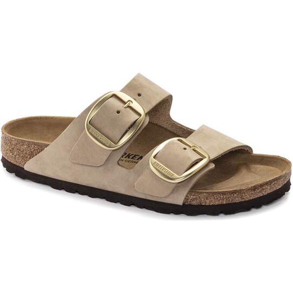 Arizona Big Buckle Nubuck Leather Sandcastle Narrow