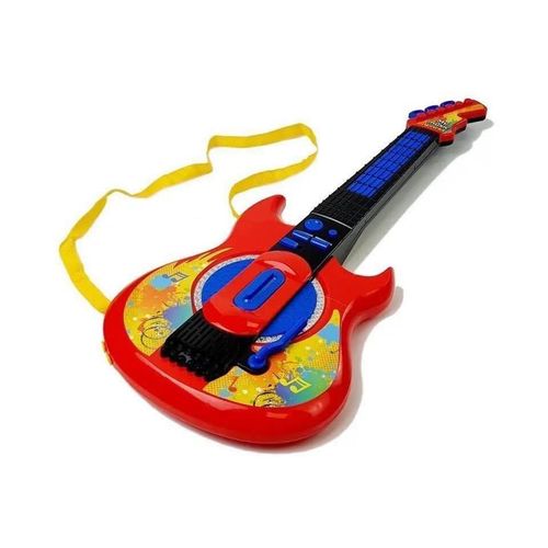 Jeux Musical Enfant 3 En 1 – Piano, Guitare & Micro Avec Sons Et Lumières