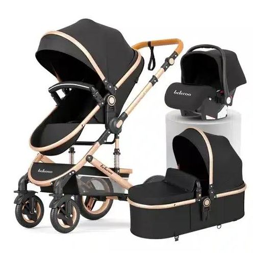 Poussette 3 En 1 Avec Maxi Cosi Utilisable À Partir De La Naissance