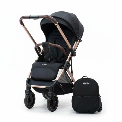 Poussette Double Face Compacte