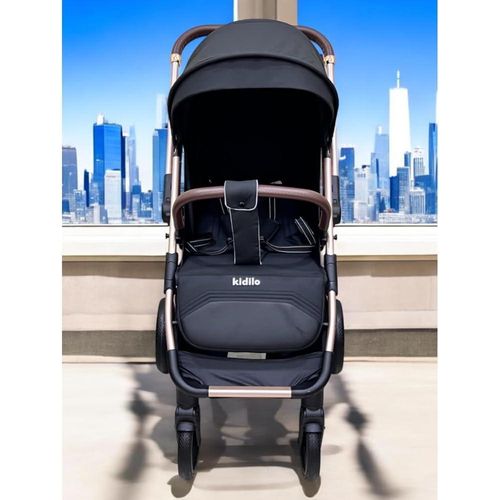 Poussette Double Face Compacte