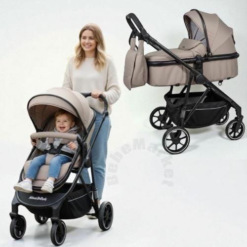 Poussette Réversible 2 En 1 Utilisable À Partir De La Naissance