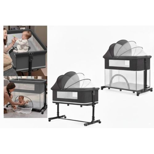 Cododo Bébé Multifonction 3 En 1 – Lit Cododo + Berceau + Parc – Réglable & Sécurisé