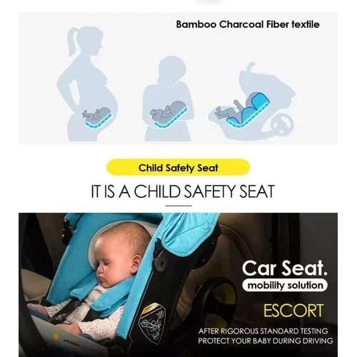 Poussette 4 En 1 Multifonction Transformable En Maxi-cosi