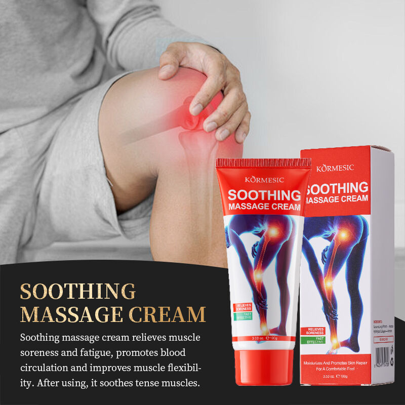 Crème De Massage Apaisante – Soulagement Rapide Des Douleurs Musculaires & Articulaires