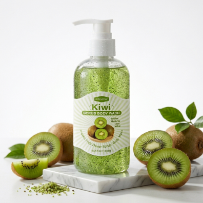 Gel Douche Gommant Kiwi – Nettoyage Doux & Peau Lisse