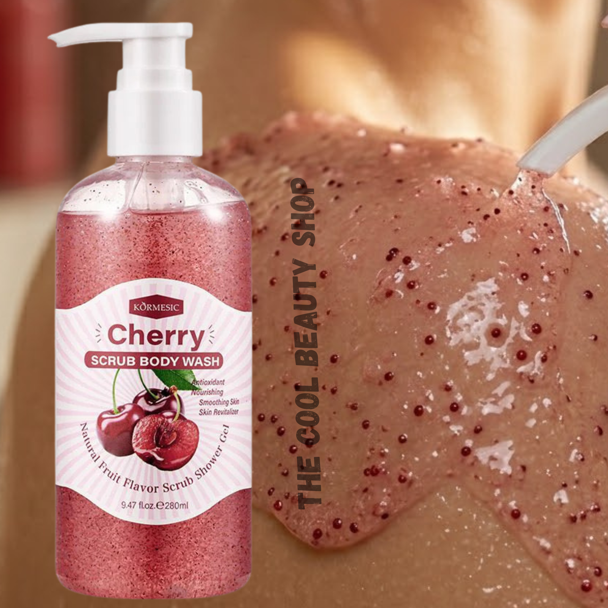 Gel Douche Gommant Cherry