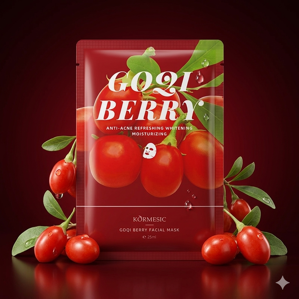 Masque Visage Goji Berry Anti-acné Éclaircissant & Hydratan thumbnail 3