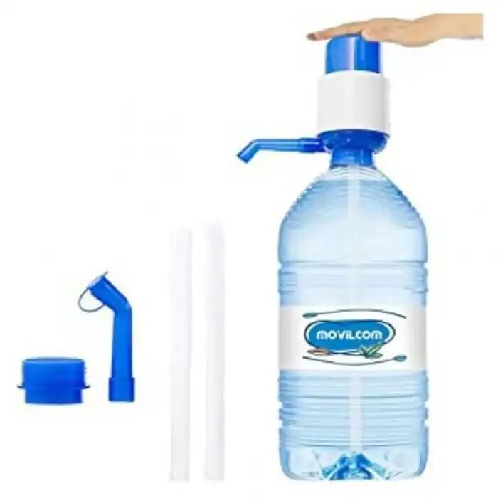 Pompe À Eau Portable, Presse Manuelle Convient Pour Bouteille D'eau thumbnail 3