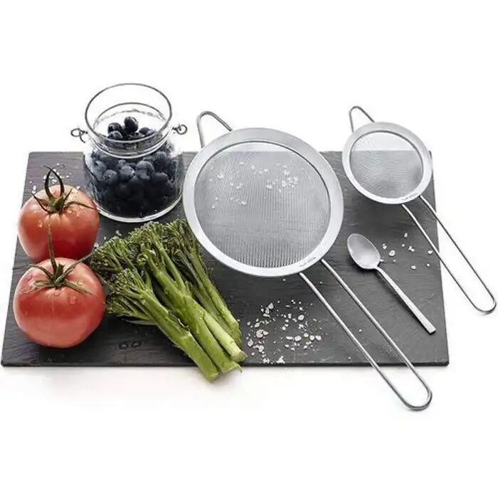 Passoires De Cuisine En Inox, 3 Tamis À Mailles Fines Pour Farine Et Poudres thumbnail 1