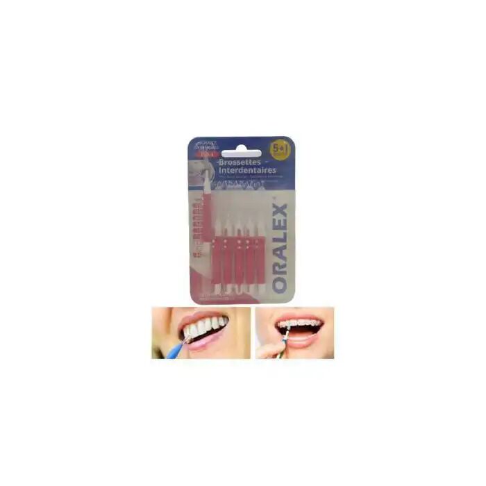 Pack 3 X Brossettes Interdentaires (5+1) Rouge thumbnail 3